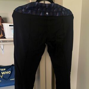 Lululemon reversible groove pants